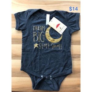 Red Umbrella Designs dream big onesie 12m